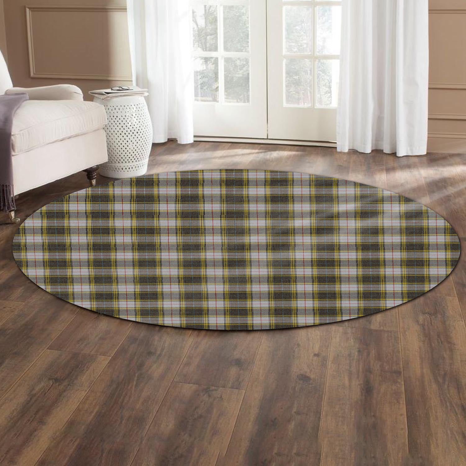 Buchanan Dress Tartan Round Rug - Tartanvibesclothing