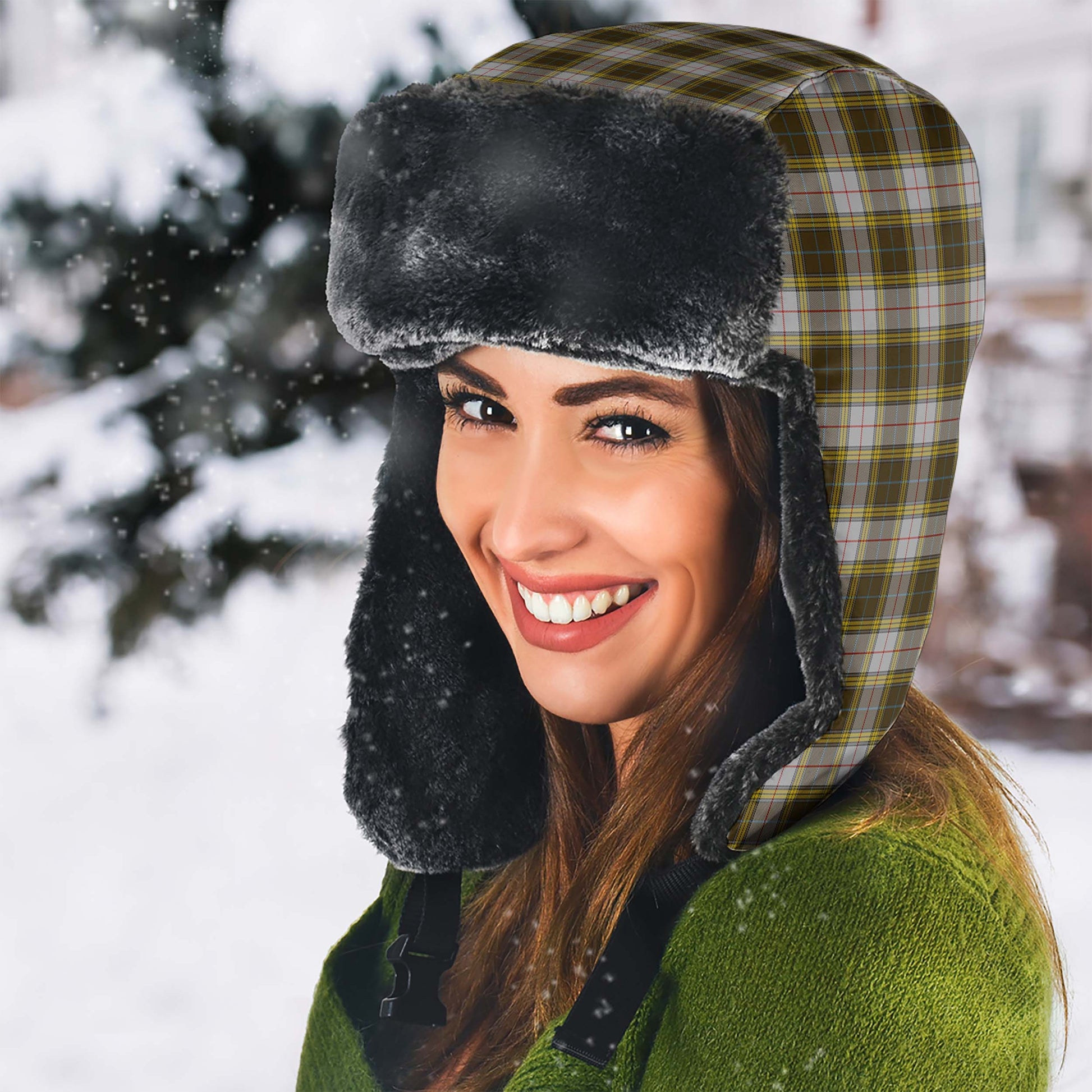 Buchanan Dress Tartan Winter Trapper Hat - Tartanvibesclothing