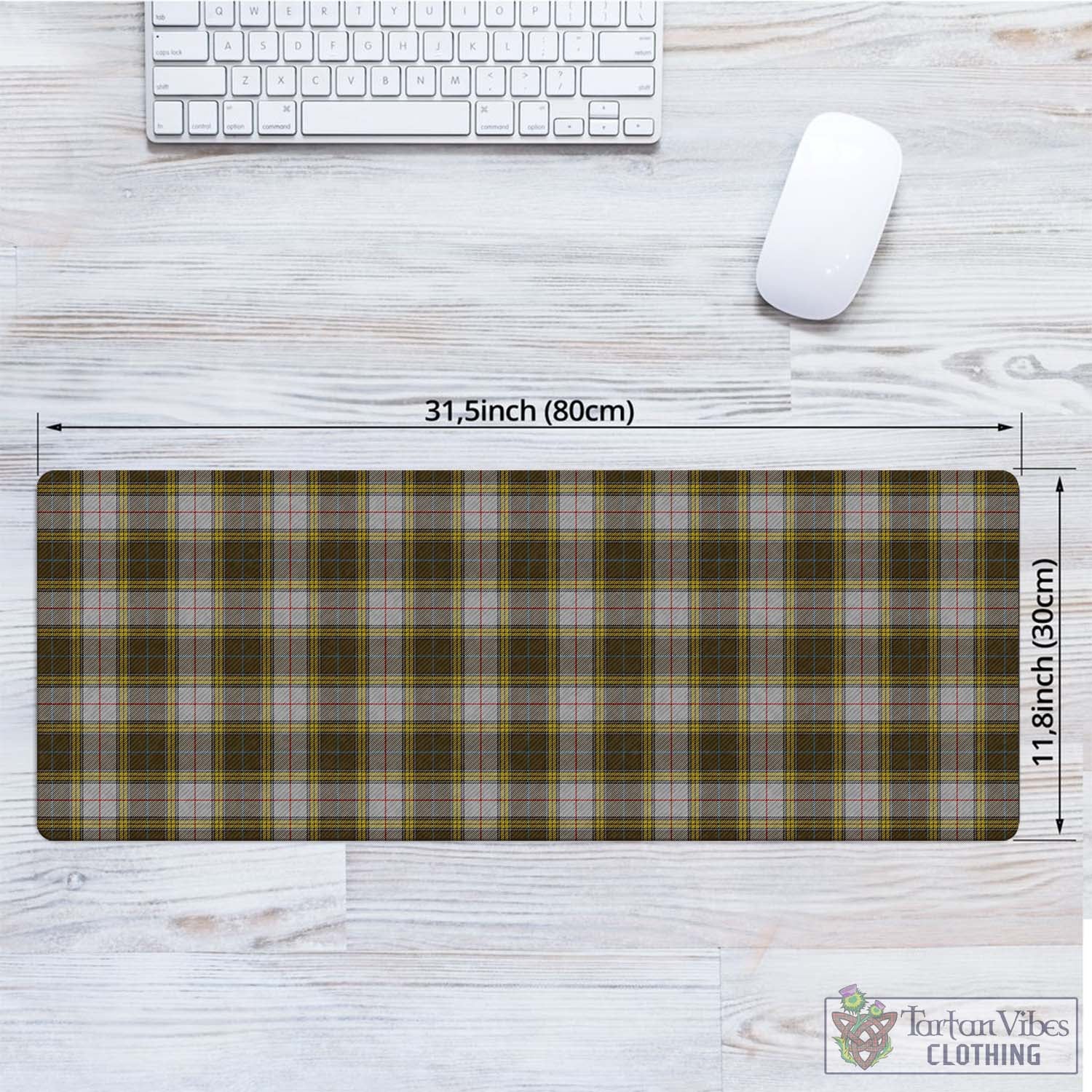 Tartan Vibes Clothing Buchanan Dress Tartan Mouse Pad