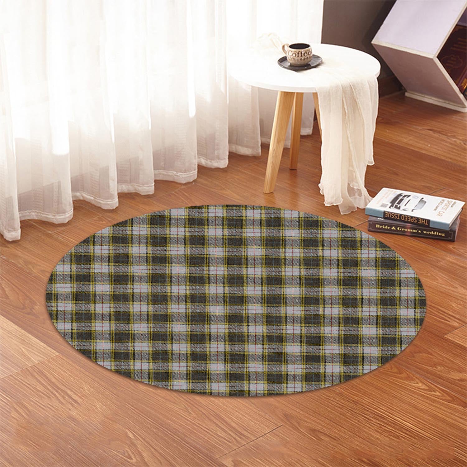 Buchanan Dress Tartan Round Rug - Tartanvibesclothing