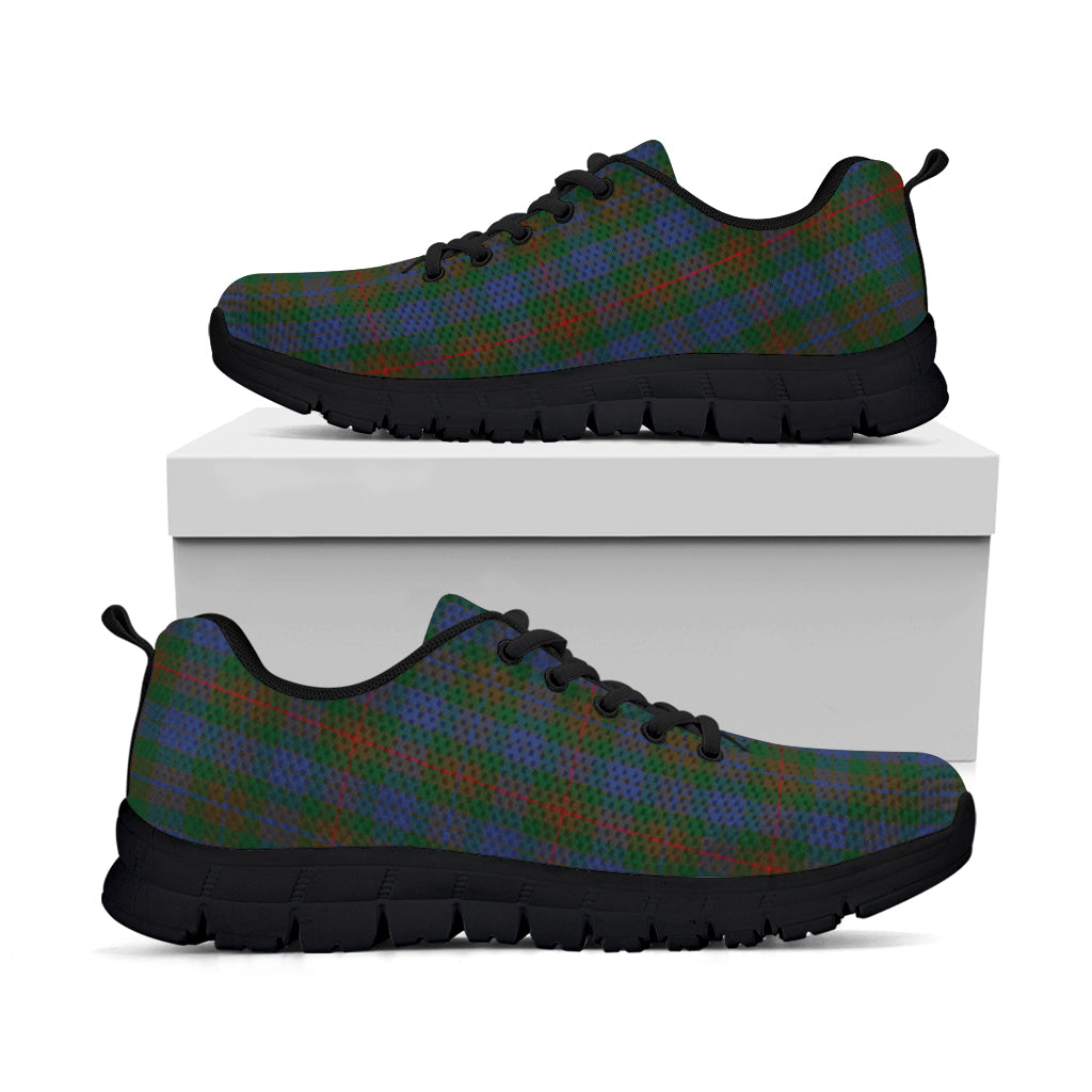 Buchanan Hunting Tartan Sneakers Kid's Sneakers - Tartan Vibes Clothing