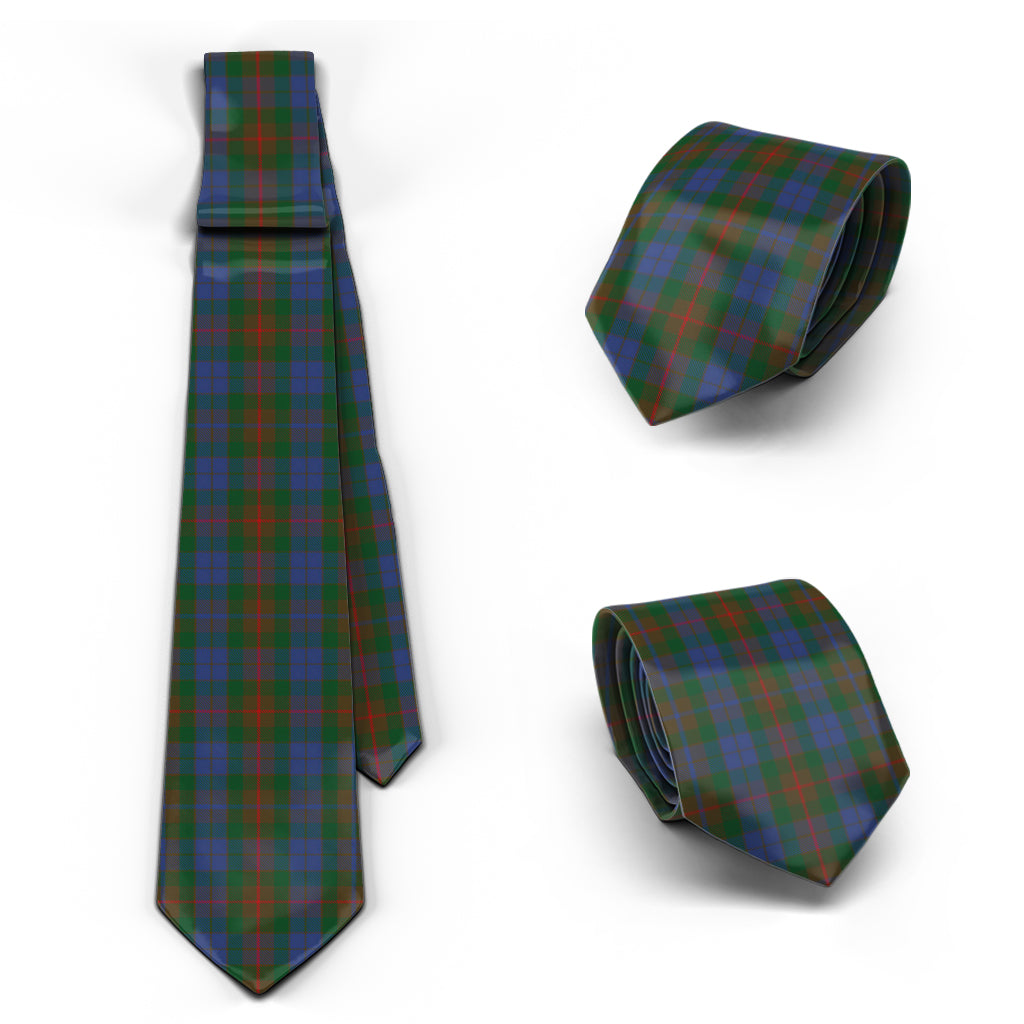 Buchanan Hunting Tartan Classic Necktie Necktie One Size - Tartanvibesclothing