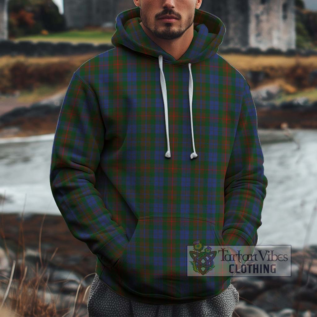 Buchanan Hunting Tartan Cotton Hoodie Pullover Hoodie XS - Tartan Vibes Clothing