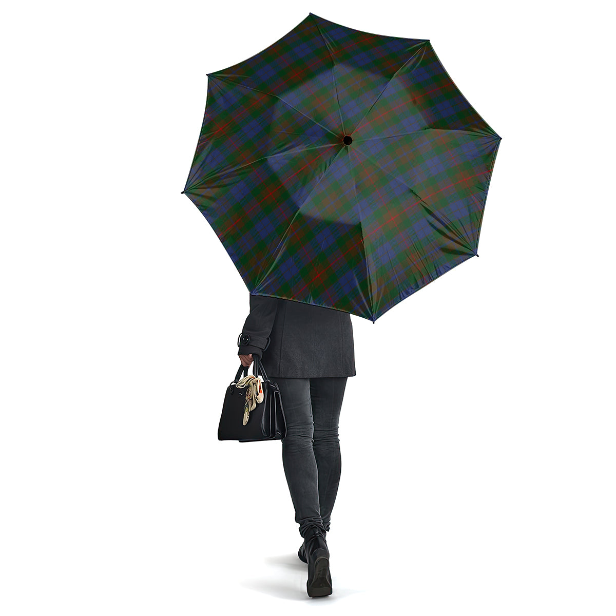 Buchanan Hunting Tartan Umbrella One Size - Tartanvibesclothing