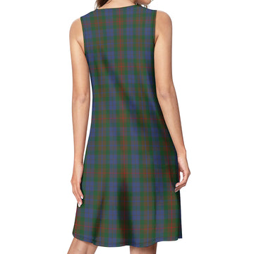 Buchanan Hunting Tartan Womens Casual Dresses