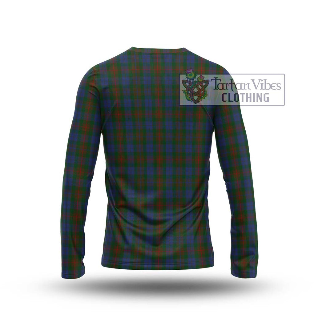 Buchanan Hunting Tartan Long Sleeve T-Shirt with Family Crest DNA In Me Style - Tartanvibesclothing Shop