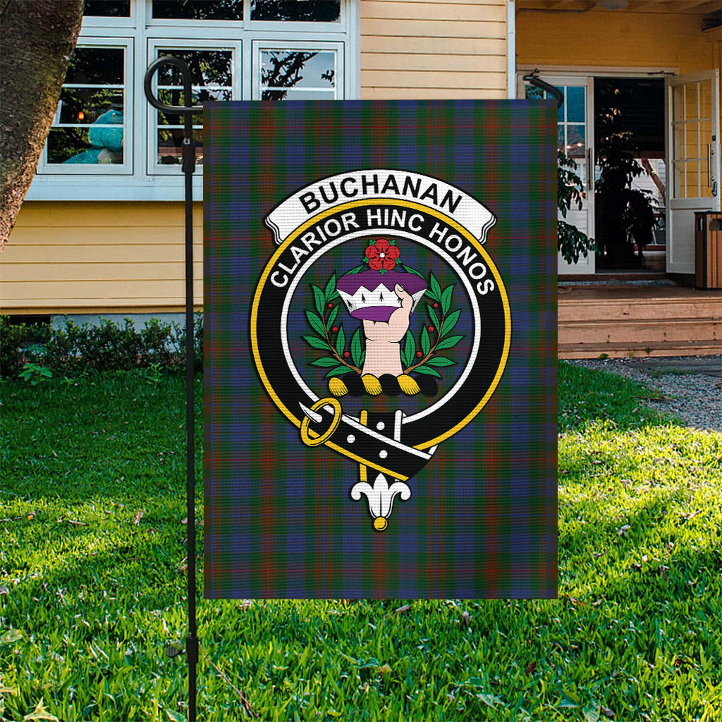 Buchanan Hunting Tartan Flag with Family Crest - Tartan Vibes Clothing