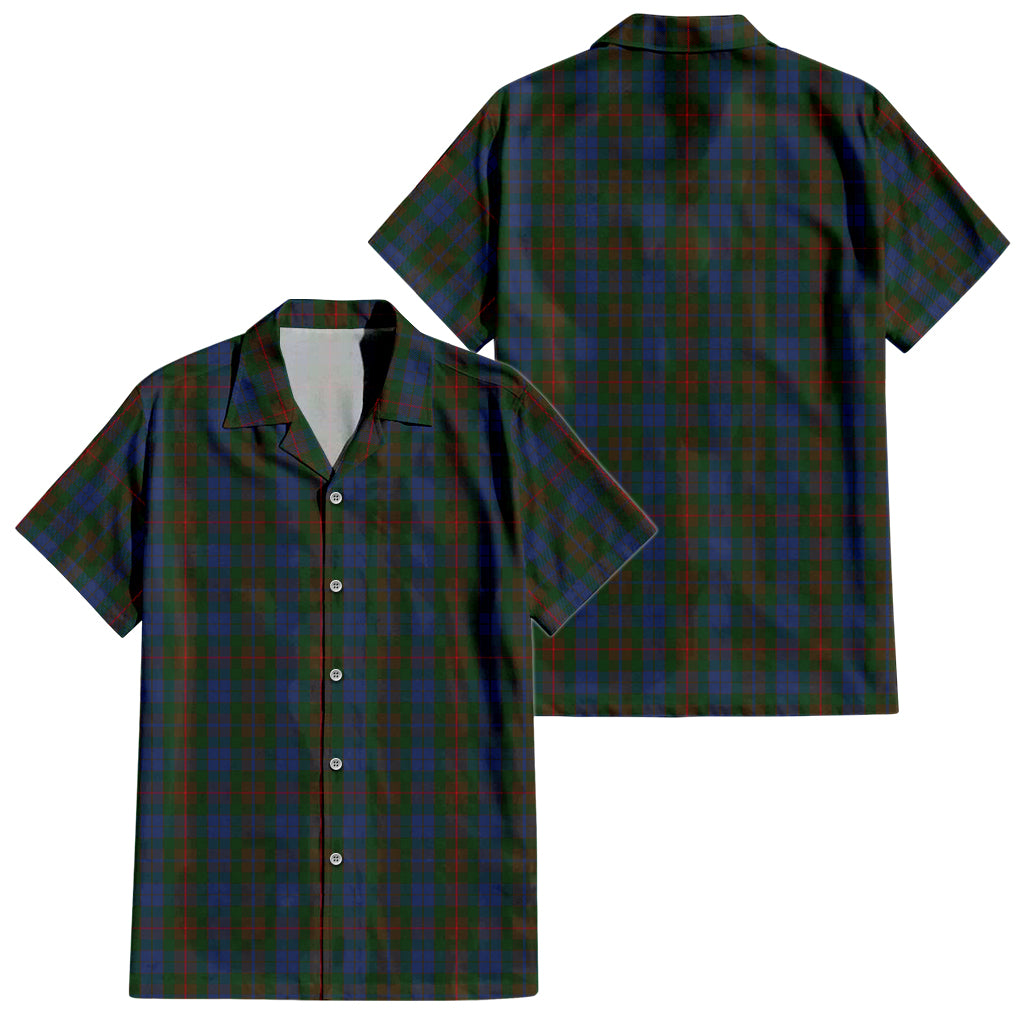 Buchanan Hunting Tartan Short Sleeve Button Down Shirt - Tartanvibesclothing