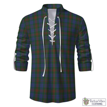 Buchanan Hunting Tartan Men's Scottish Traditional Jacobite Ghillie Kilt Shirt