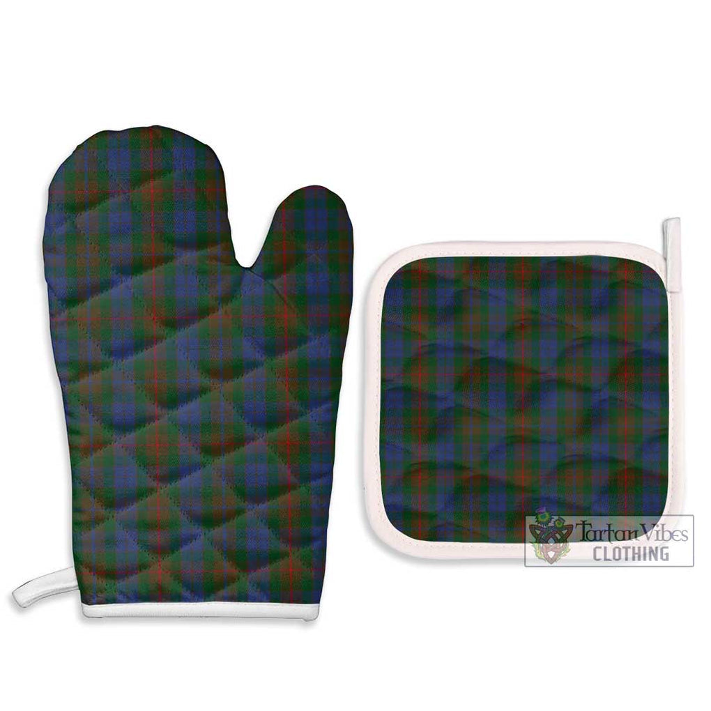 Buchanan Hunting Tartan Combo Oven Mitt & Pot-Holder Combo 1 Oven Mitt & 2 Pot-Holder White - Tartan Vibes Clothing