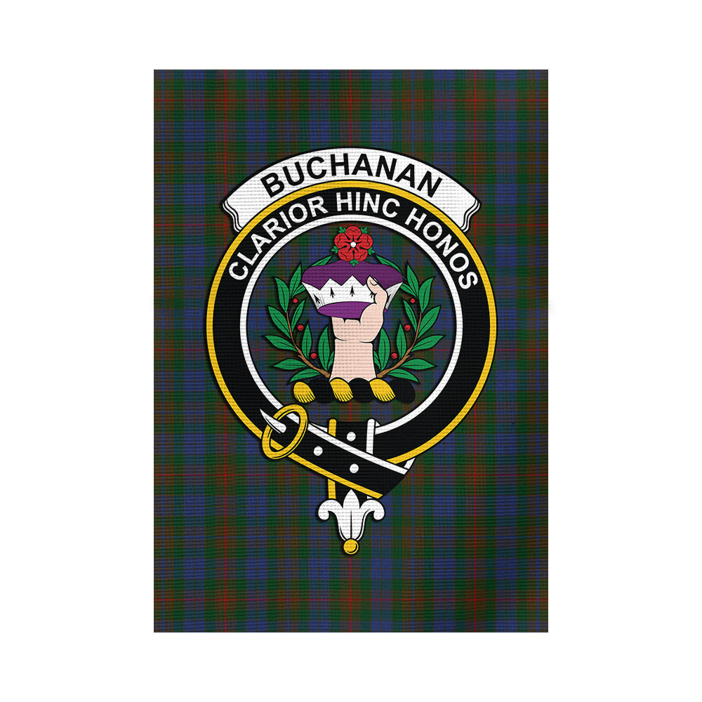 Buchanan Hunting Tartan Flag with Family Crest - Tartan Vibes Clothing