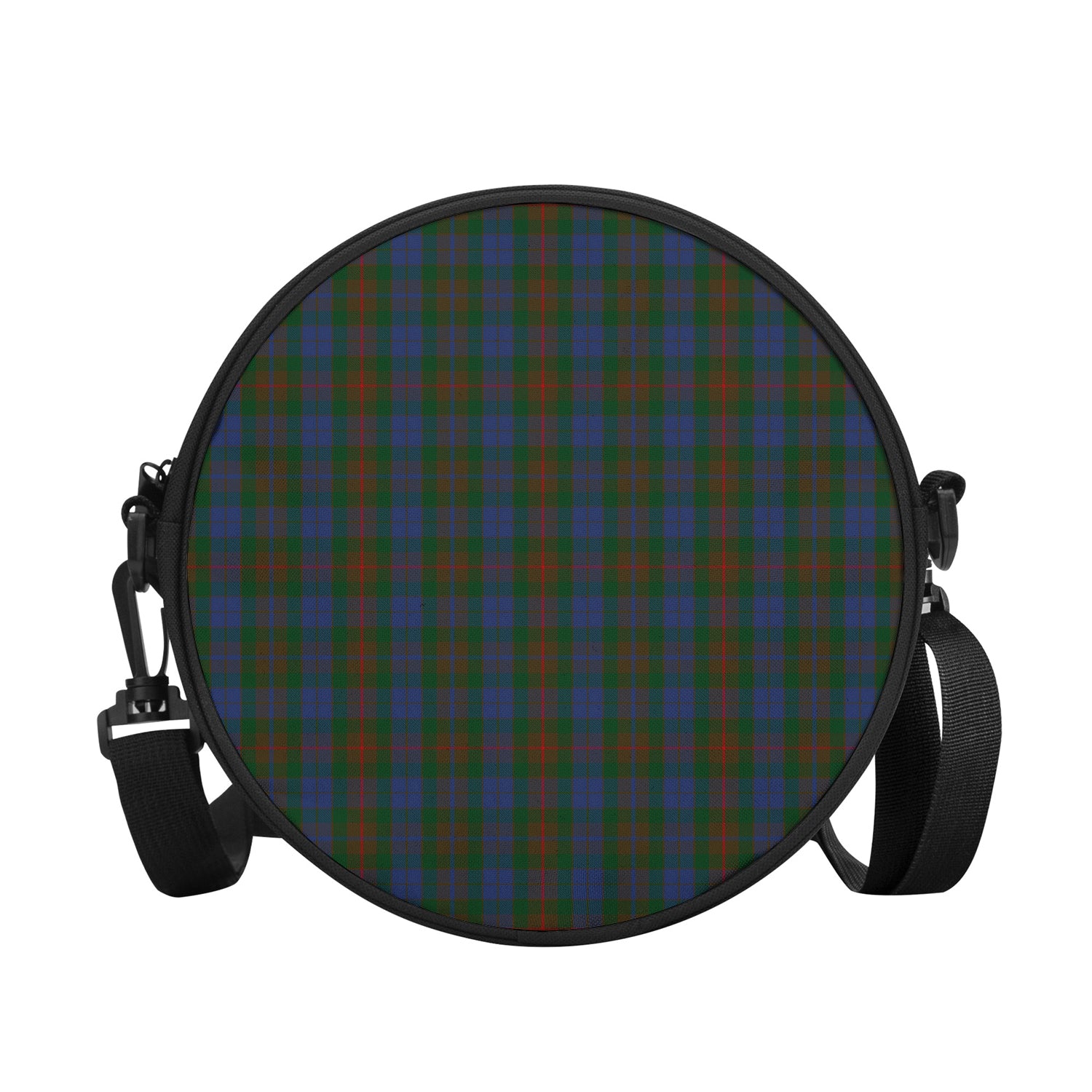 Buchanan Hunting Tartan Round Satchel Bags - Tartanvibesclothing