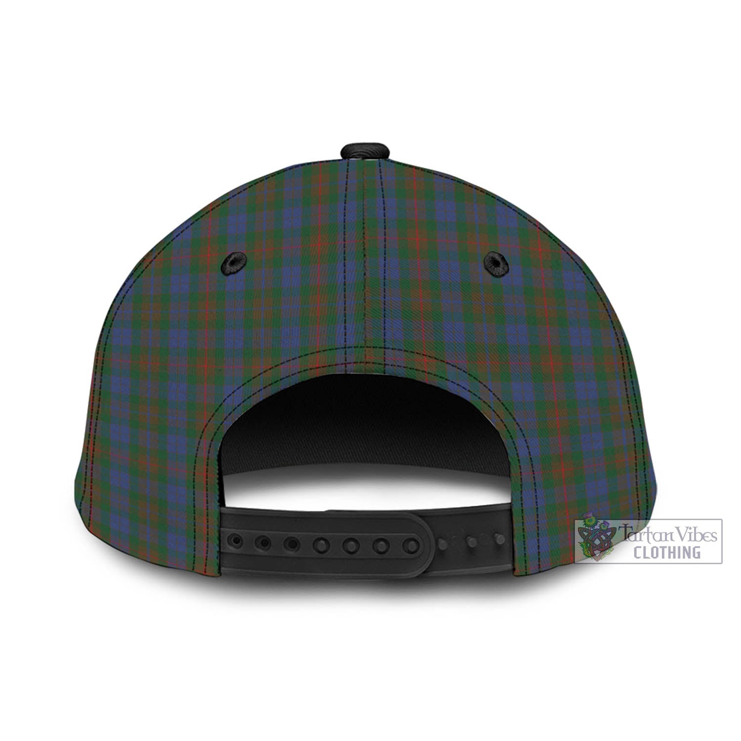 Tartan Vibes Clothing Buchanan Hunting Tartan Classic Cap with Family Crest In Me Style