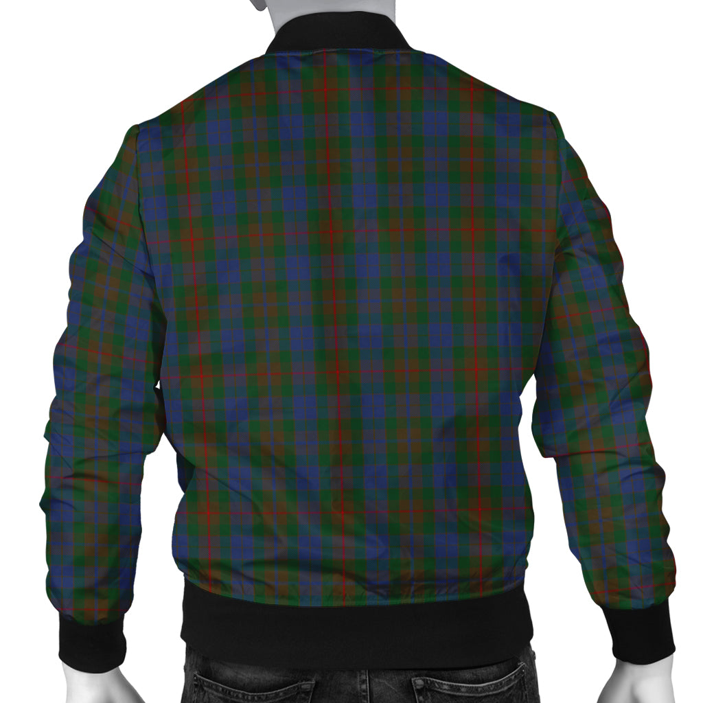 Buchanan Hunting Tartan Bomber Jacket with Family Crest - Tartanvibesclothing