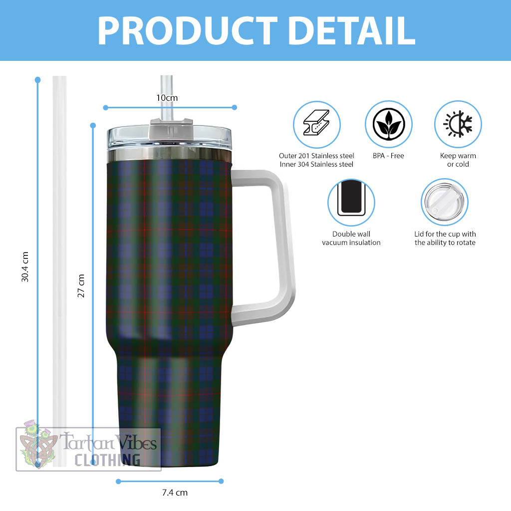 Tartan Vibes Clothing Buchanan Hunting Tartan Tumbler with Handle