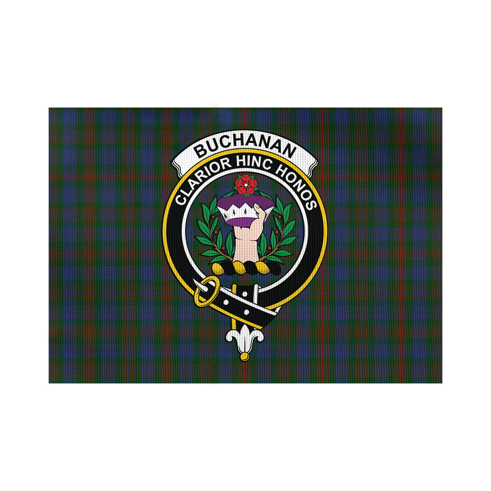 Buchanan Hunting Tartan Flag with Family Crest - Tartan Vibes Clothing