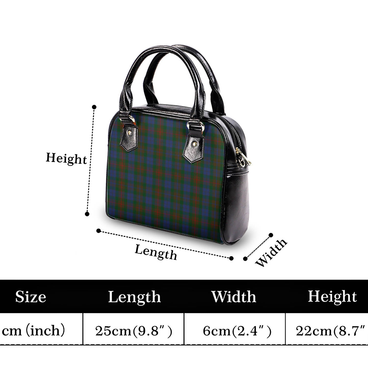 Buchanan Hunting Tartan Shoulder Handbags - Tartanvibesclothing