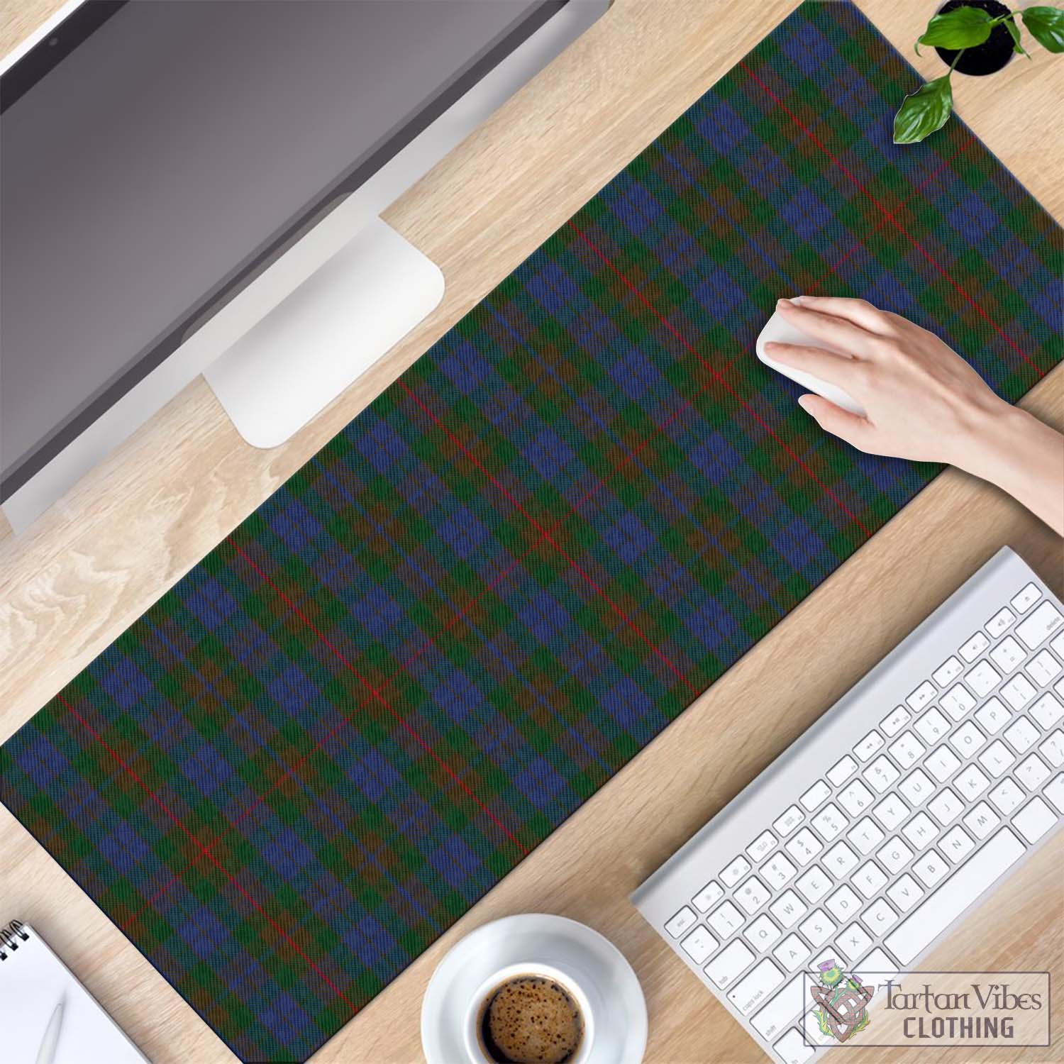 Tartan Vibes Clothing Buchanan Hunting Tartan Mouse Pad