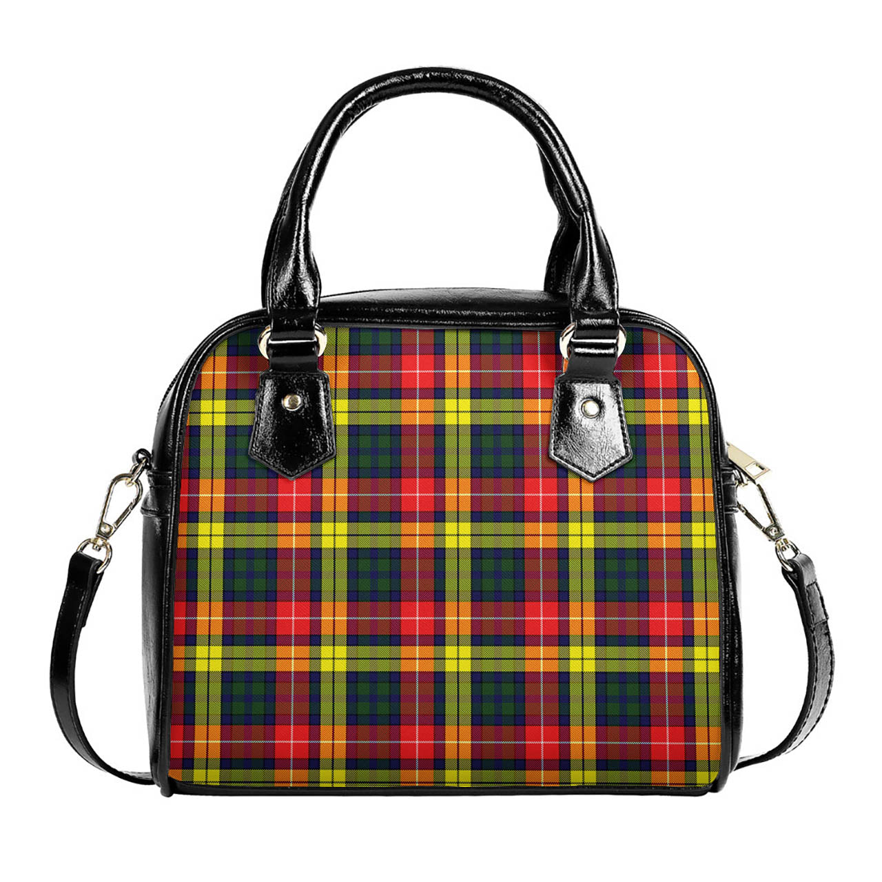 Buchanan Modern Tartan Shoulder Handbags One Size 6*25*22 cm - Tartanvibesclothing