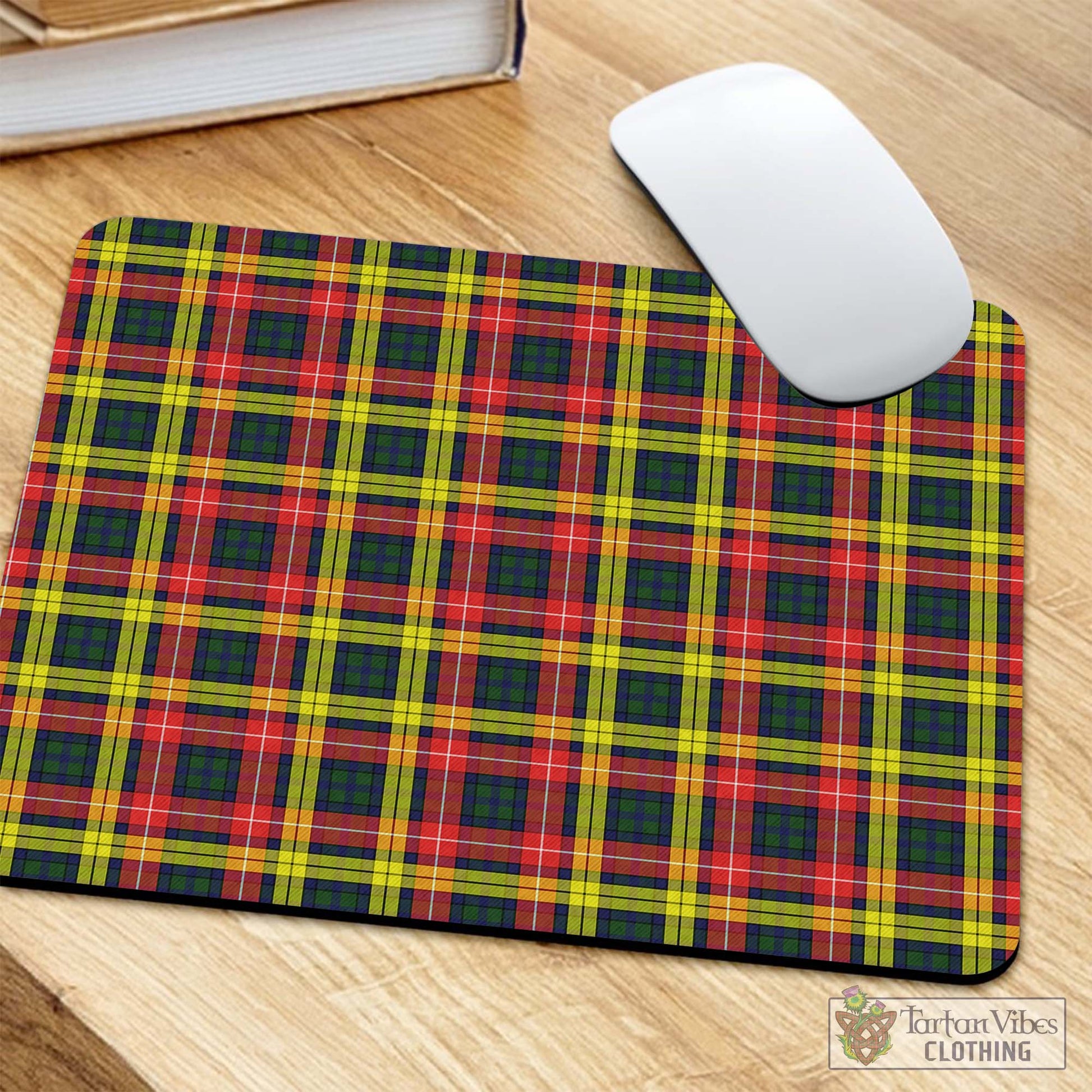 Tartan Vibes Clothing Buchanan Modern Tartan Mouse Pad