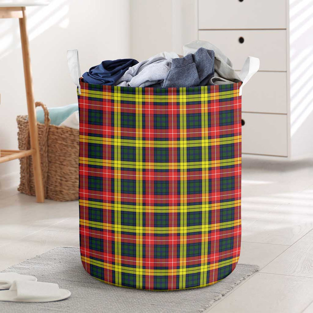 Buchanan Modern Tartan Laundry Basket One Size - Tartanvibesclothing Shop