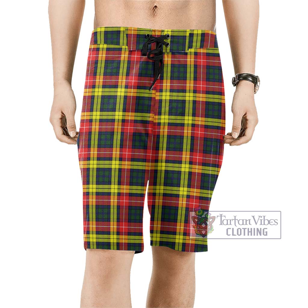 Buchanan Modern Tartan Men's Board Shorts Men - Tartan Vibes Clothing