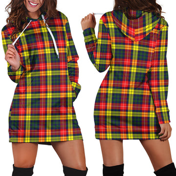 Buchanan Modern Tartan Hoodie Dress