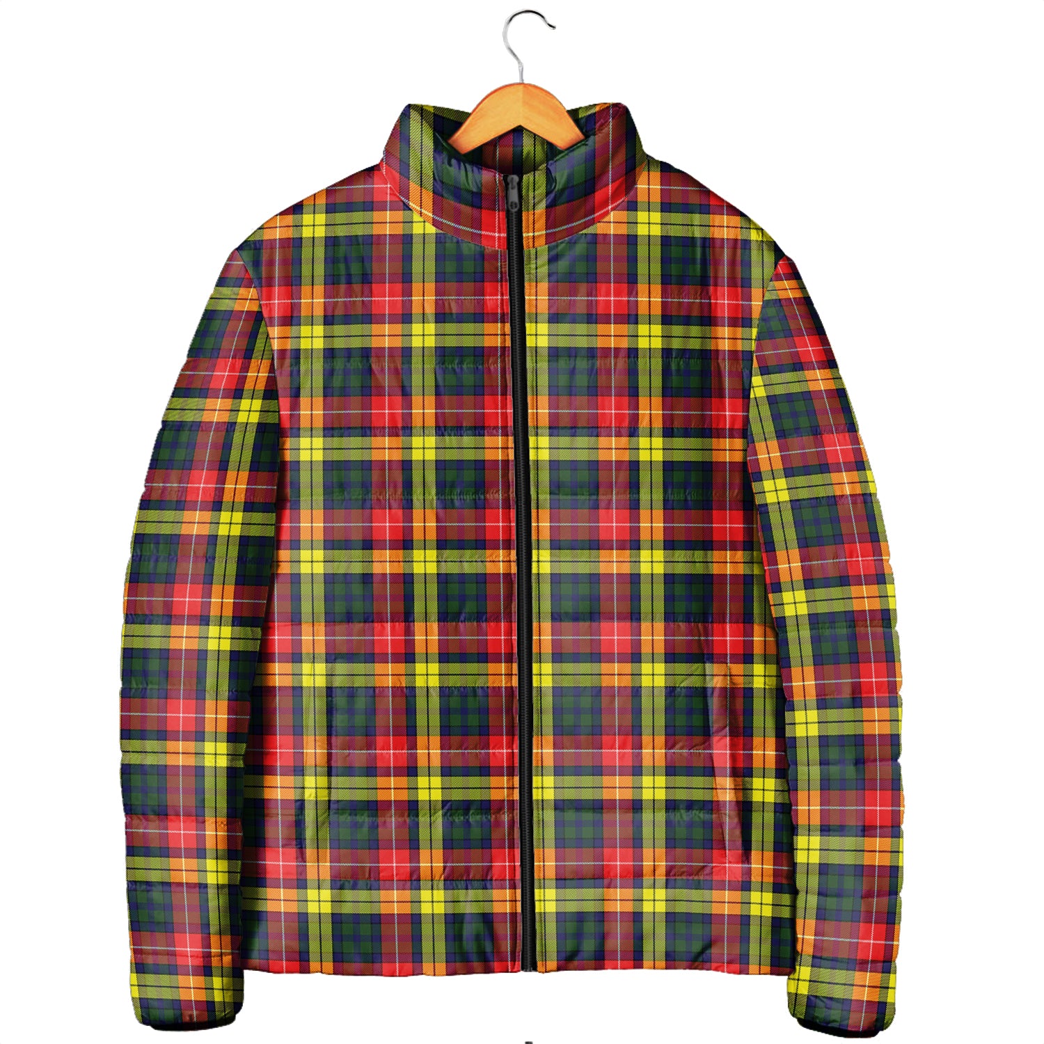 Buchanan Modern Tartan Padded Jacket Men's Padded Jacket - Tartan Vibes Clothing