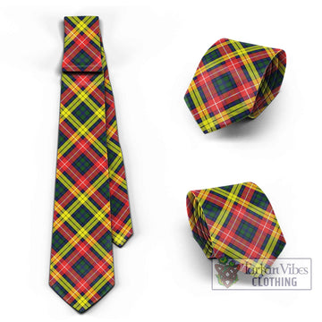 Buchanan Modern Tartan Classic Necktie Cross Style