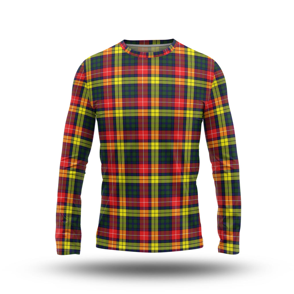 Buchanan Modern Tartan Long Sleeve T-Shirt - Tartanvibesclothing