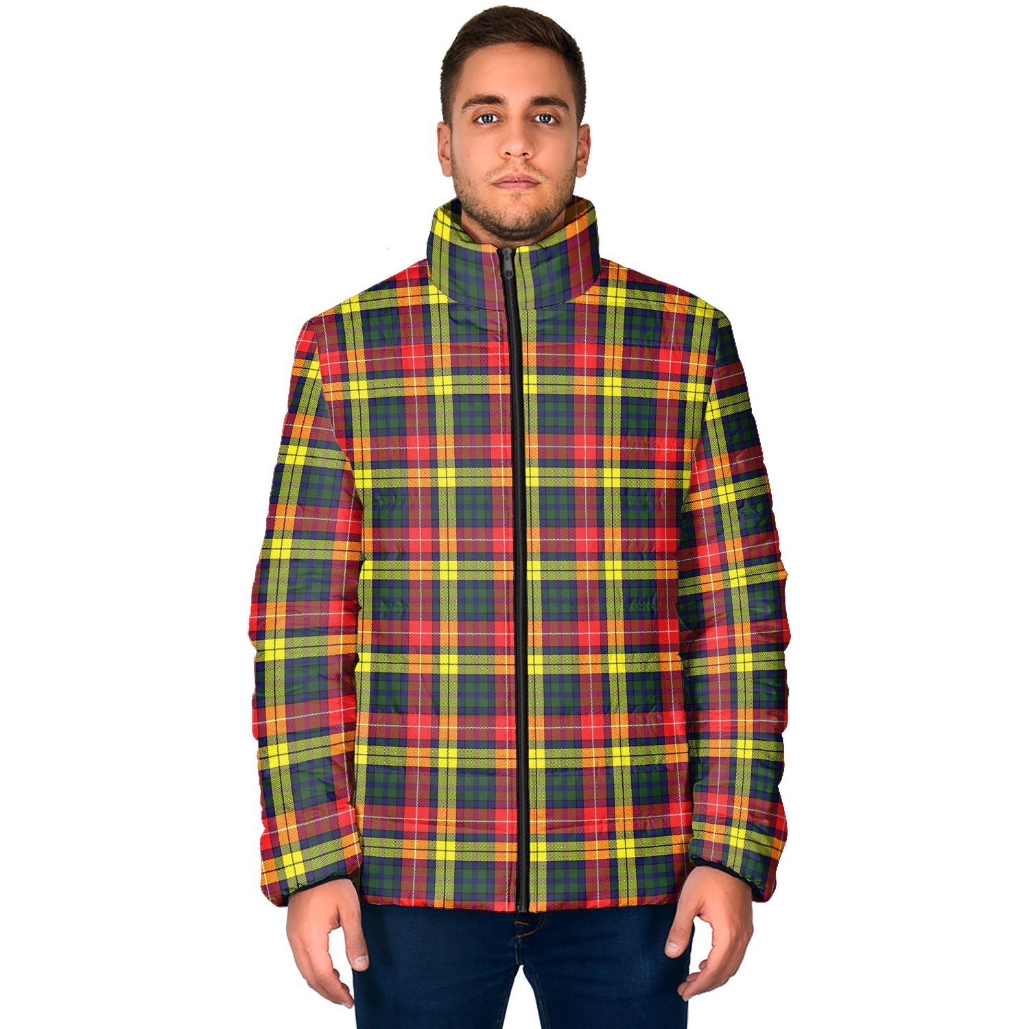 Buchanan Modern Tartan Padded Jacket - Tartan Vibes Clothing