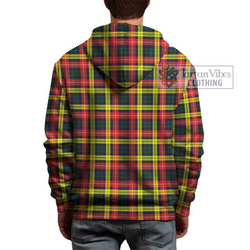 Buchanan Modern Tartan Hoodie with Family Crest DNA In Me Style