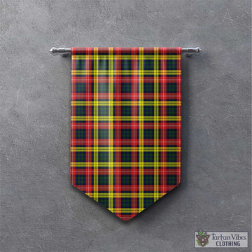 Buchanan Modern Tartan Gonfalon, Tartan Banner