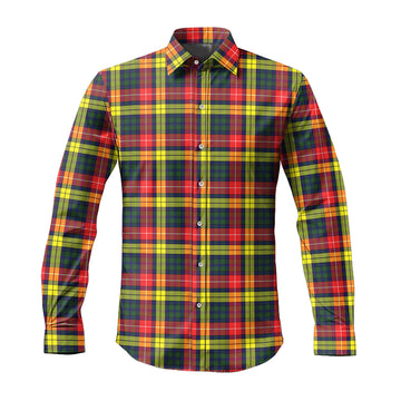 Buchanan Modern Tartan Long Sleeve Button Up Shirt