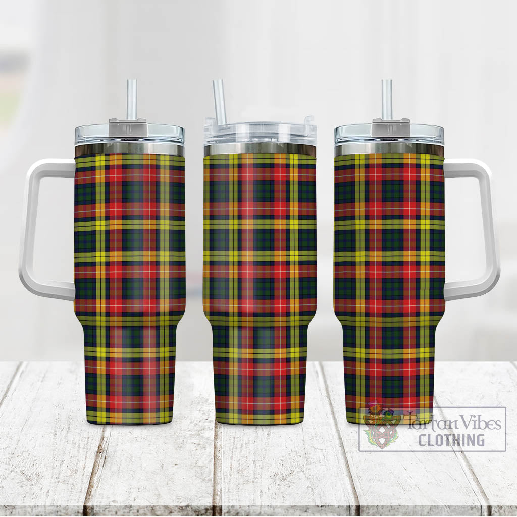 Tartan Vibes Clothing Buchanan Modern Tartan Tumbler with Handle