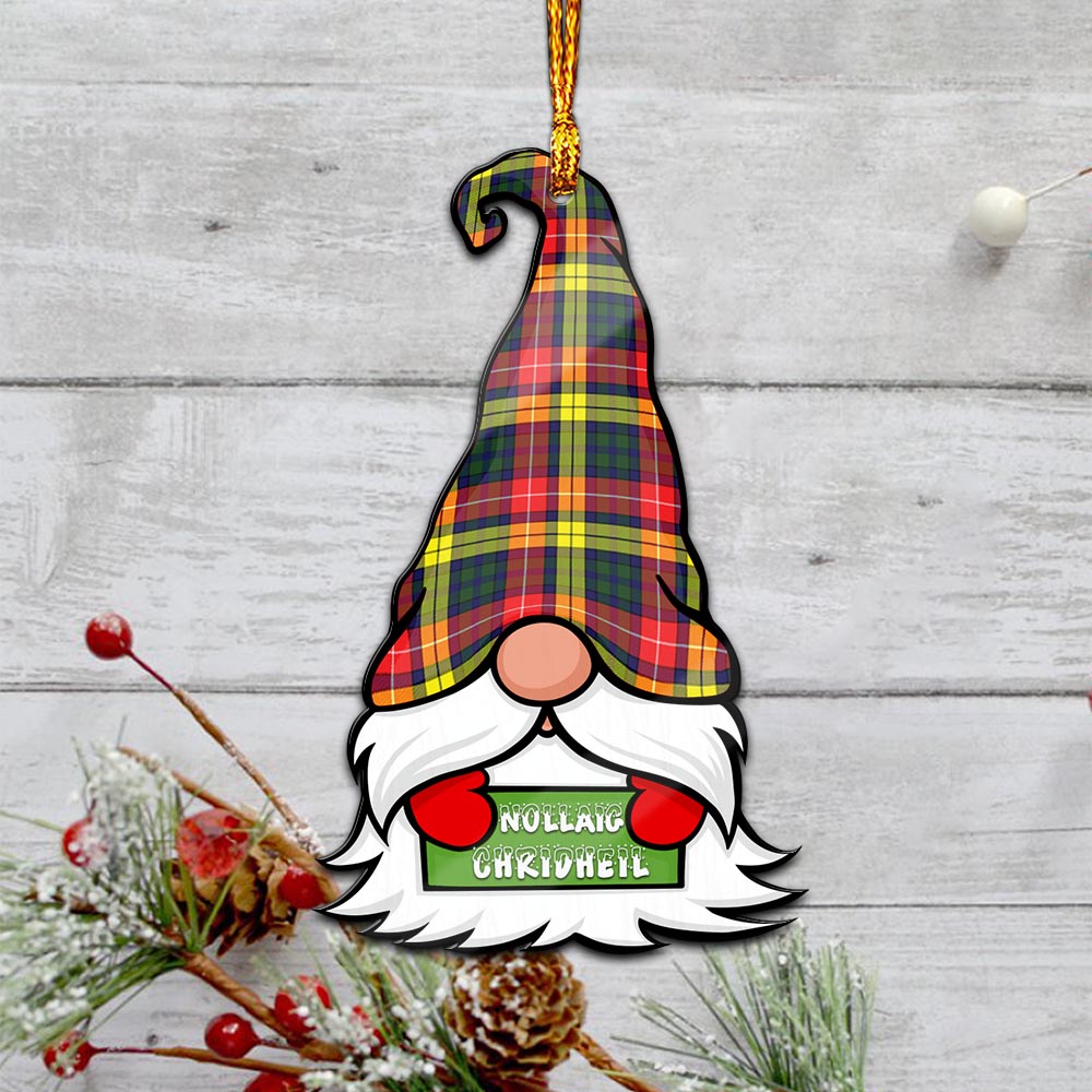 Buchanan Modern Gnome Christmas Ornament with His Tartan Christmas Hat - Tartan Vibes Clothing