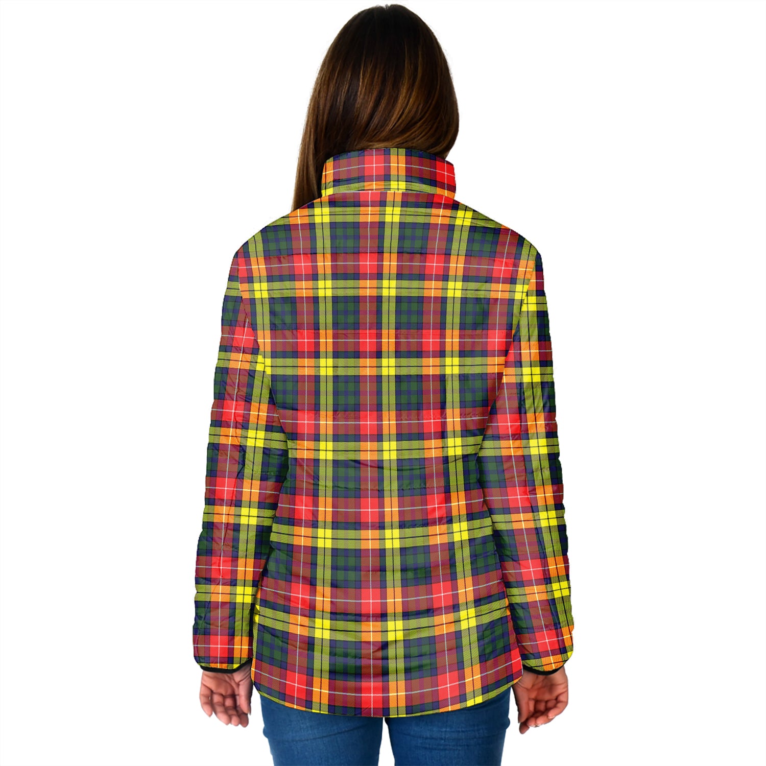 Buchanan Modern Tartan Padded Jacket - Tartan Vibes Clothing