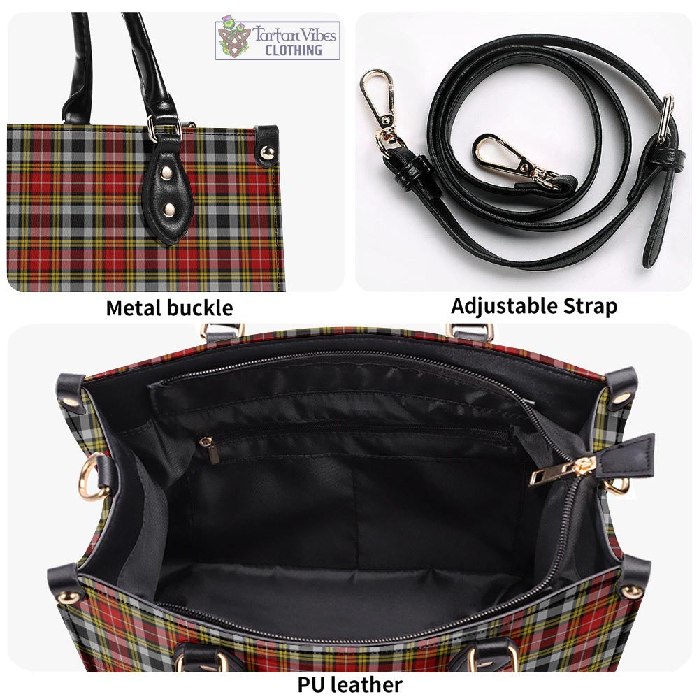 Tartan Vibes Clothing Buchanan Old Dress Tartan Luxury Leather Handbags