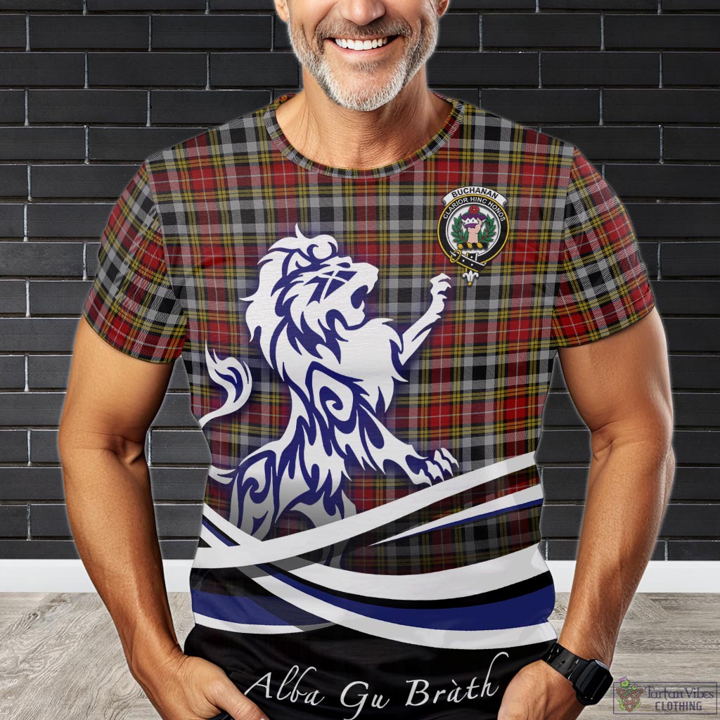 buchanan-old-dress-tartan-t-shirt-with-alba-gu-brath-regal-lion-emblem