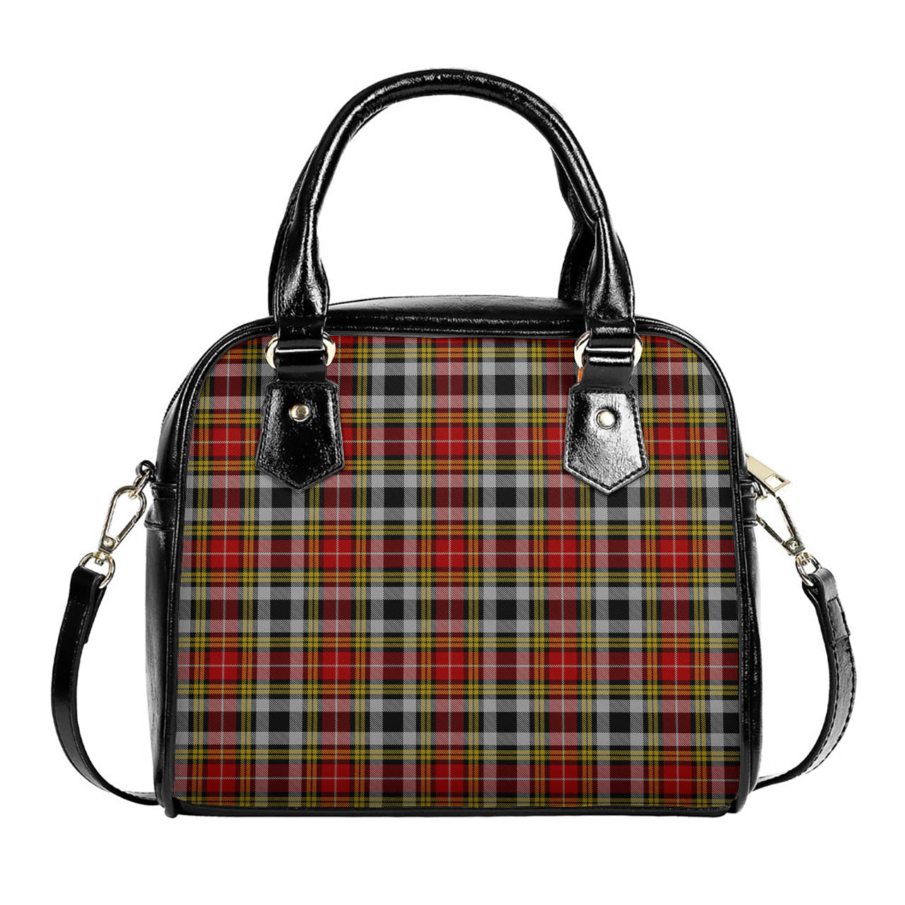 Buchanan Old Dress Tartan Shoulder Handbags One Size 6*25*22 cm - Tartanvibesclothing