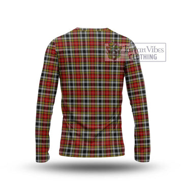 Buchanan Old Dress Tartan Long Sleeve T-Shirt with Family Crest DNA In Me Style