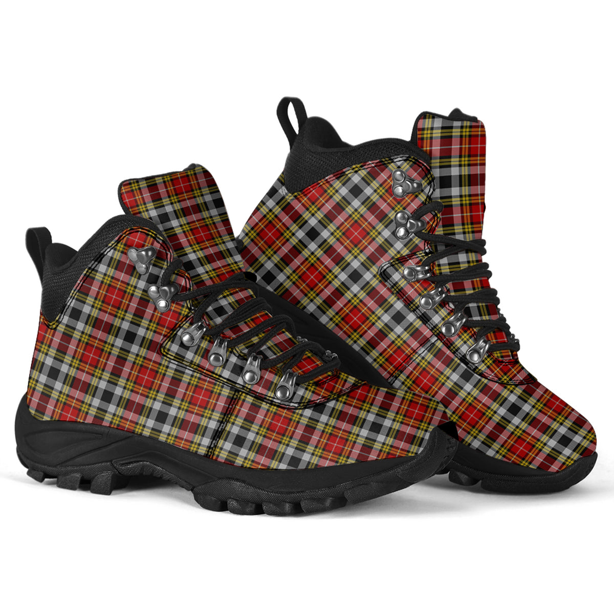 Buchanan Old Dress Tartan Alpine Boots - Tartanvibesclothing