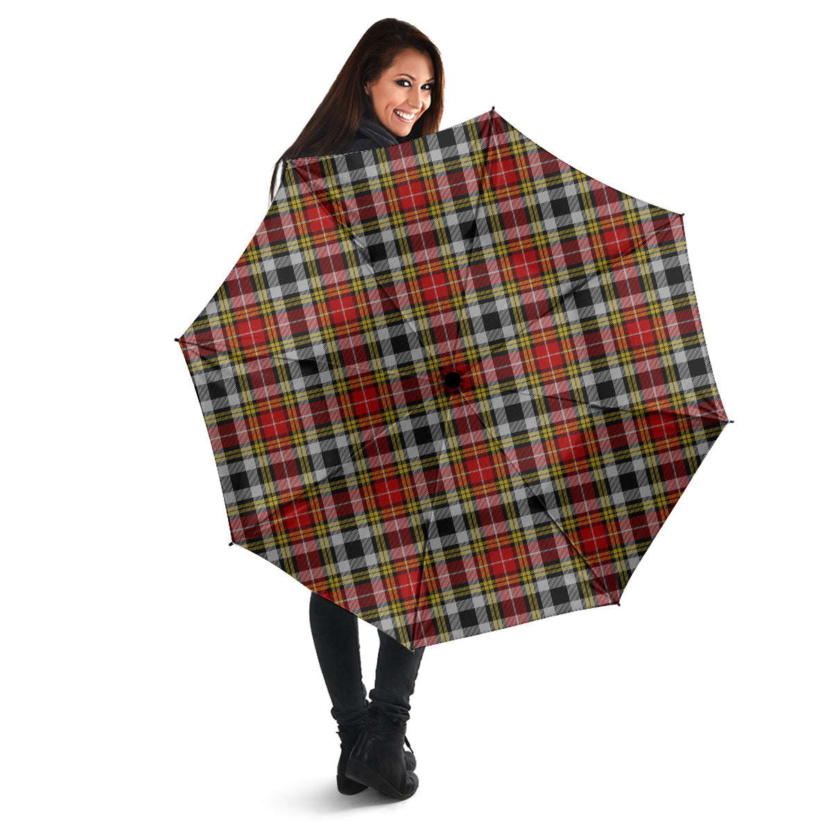 Buchanan Old Dress Tartan Umbrella - Tartanvibesclothing