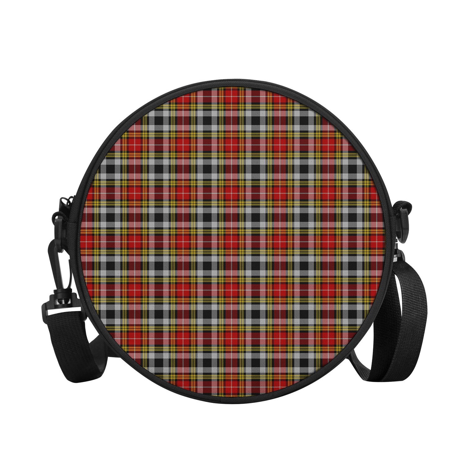 Buchanan Old Dress Tartan Round Satchel Bags - Tartanvibesclothing