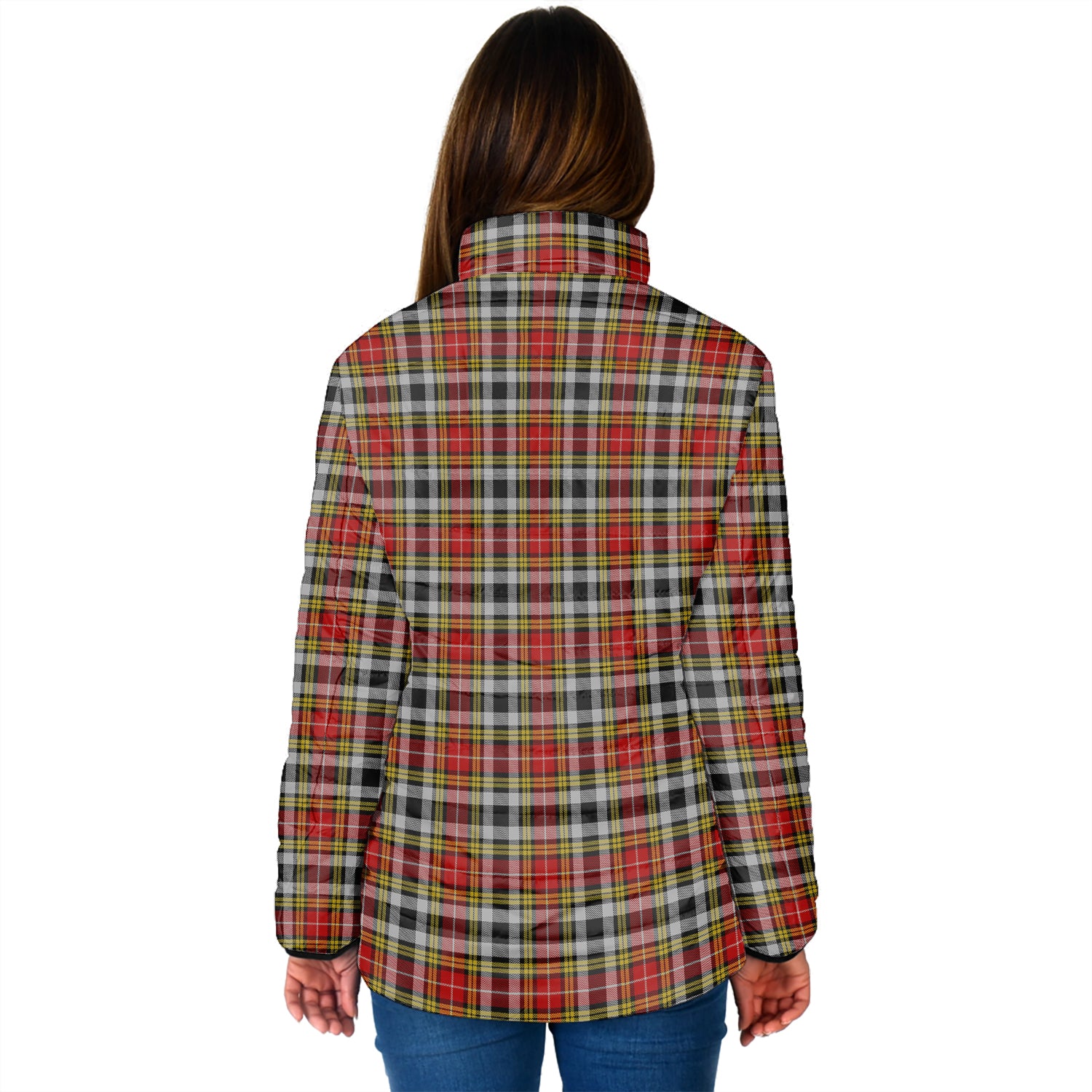 Buchanan Old Dress Tartan Padded Jacket - Tartan Vibes Clothing