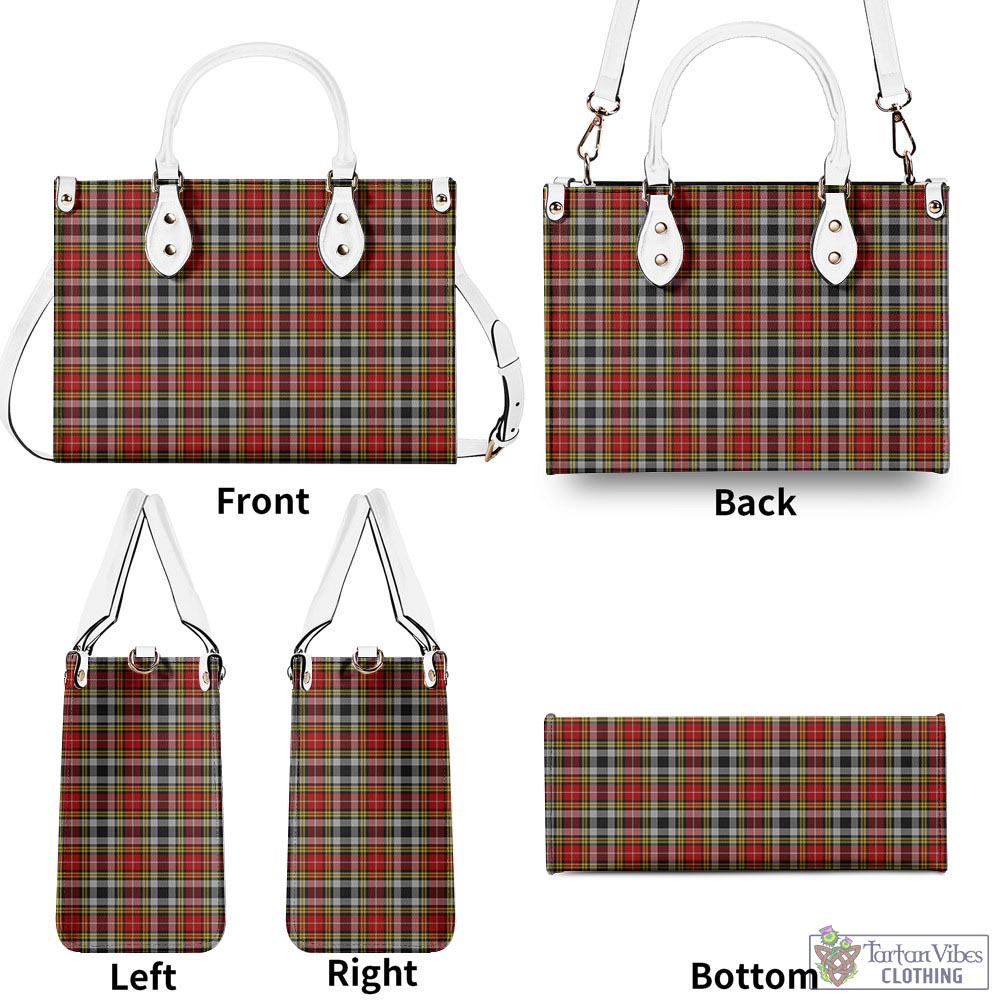 Tartan Vibes Clothing Buchanan Old Dress Tartan Luxury Leather Handbags