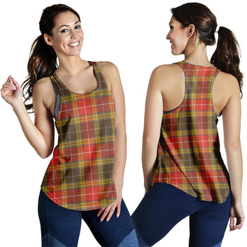 Buchanan Old Set Weathered Tartan Women Racerback Tanks