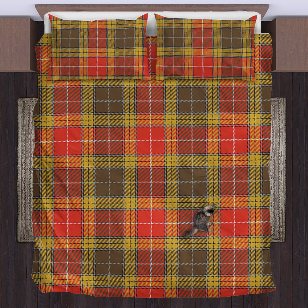 Buchanan Old Set Weathered Tartan Bedding Set US Bedding Set - Tartan Vibes Clothing