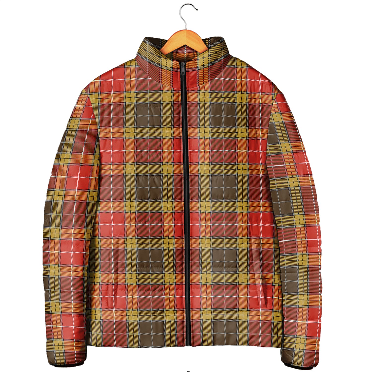 Buchanan Old Set Weathered Tartan Padded Jacket Men's Padded Jacket - Tartan Vibes Clothing