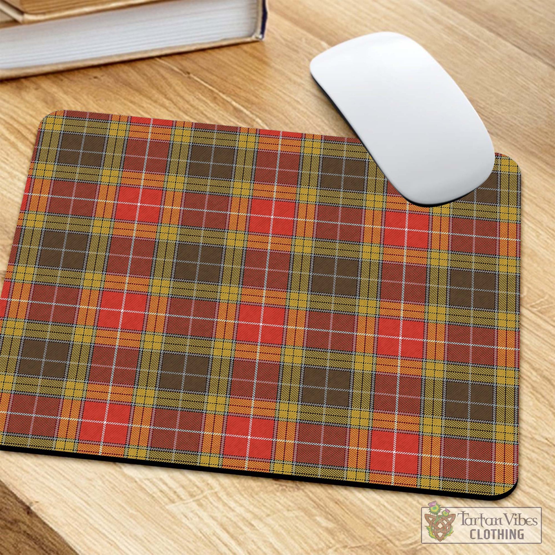 Tartan Vibes Clothing Buchanan Old Set Weathered Tartan Mouse Pad